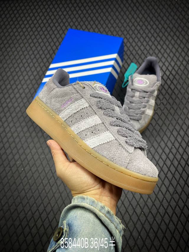 公司级adidas Originals Campus 00S 学院系列 面包风经典复古低帮百搭休闲运动板鞋 货号:Ig2118 尺码:36 36.5 37 38