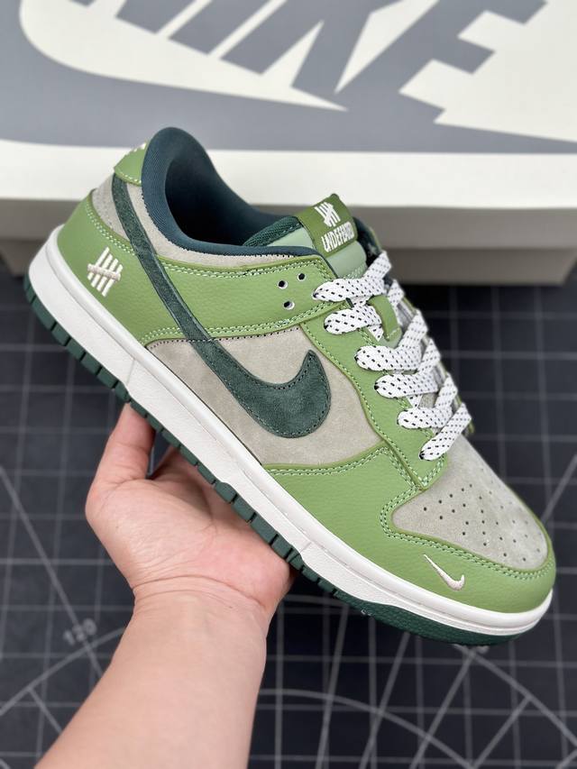 核心私 Nk Sb Dunk Low Un联名-飞泉绿 周年高端定制 低帮休闲板鞋 #定制鞋盒 大厂纯原品质出货 超高清洁度 皮料切割干净无任何毛边 细节完美