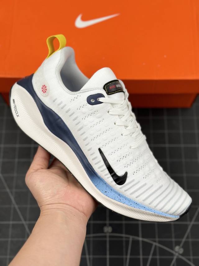 核心私 Nike React X Infinity Run 4 耐克全新编织面专业缓震跑鞋 #鞋款缓震系统的设计理念借鉴了react Infinity Run跑