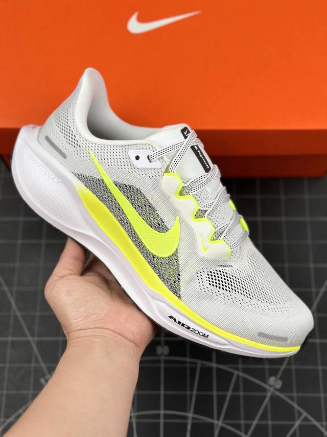 核心私 公司级全新耐克nike Air Zoom Pegasus 41 超级飞马涡轮增压马拉松休闲运动慢跑鞋 采用全新双层超轻透气网眼布材质#内里嵌入定型海绵#