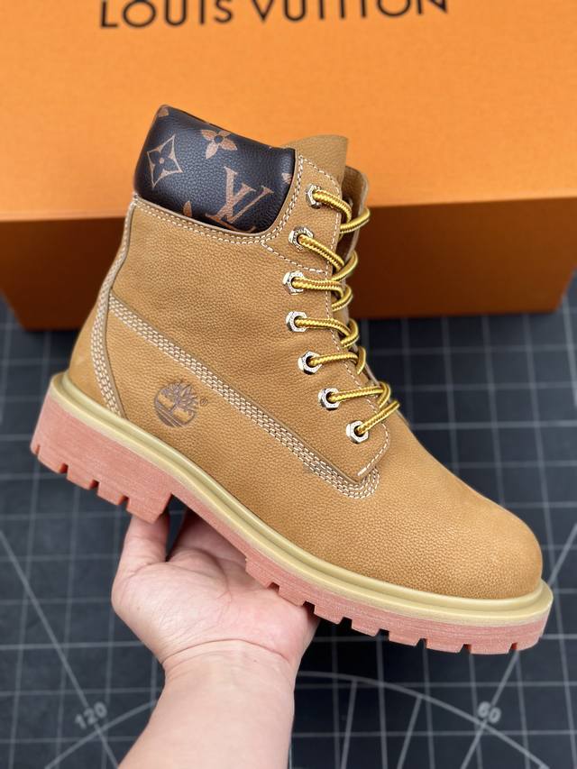 核心私 嘉尔同款纯原 中山大厂出品 Louis Vuitton X Timberland#王炸联名 Pharrell Williams充分发挥了作为louis