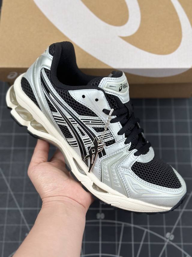 核心私 Asics Gel-Kayano 14 亚瑟士运动休闲透气专业跑鞋 #采用工程弹性双层再生针织密度鞋面材质，后跟3D可视gel缓震乳胶物料 #升级ff