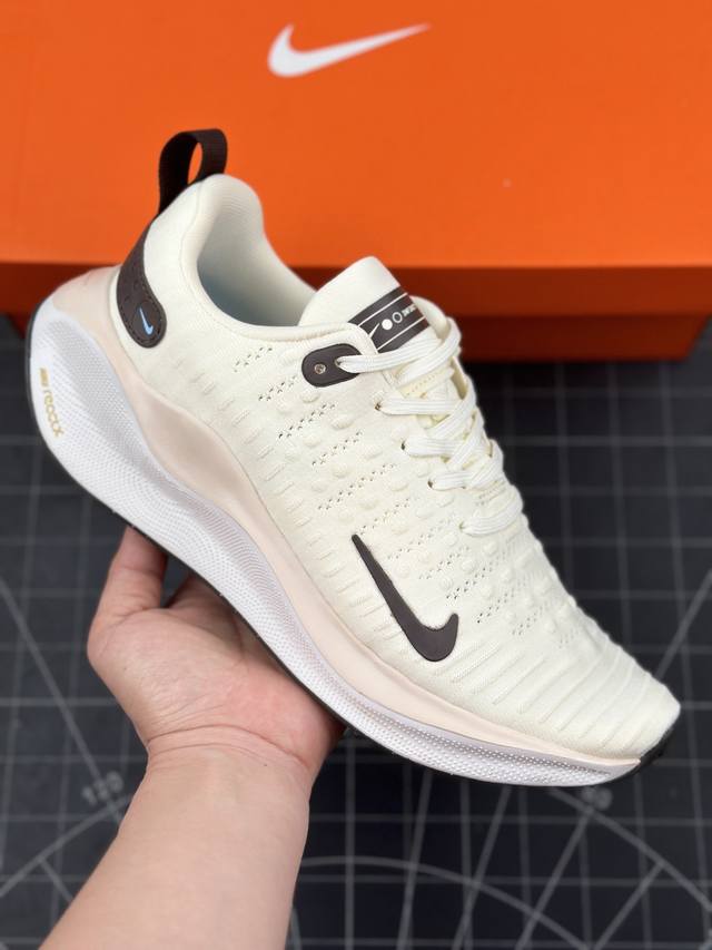 核心私 Nike React X Infinity Run 4 耐克全新编织面专业缓震跑鞋 #鞋款缓震系统的设计理念借鉴了react Infinity Run跑