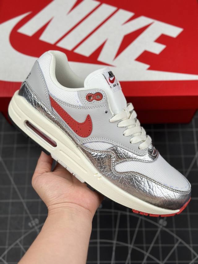 核心私 公司级耐克nike Air Max 1 Prm 初代复古气垫百搭休闲运动慢跑鞋 复古小气垫史上第一双可视气垫跑鞋 凭借着 Air Max 气垫带来的舒适