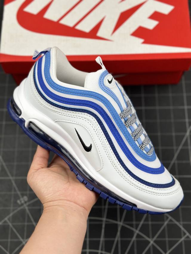 核心私 耐克nike Air Max 97 Se 经典复古休闲运动气垫慢跑鞋 作为nike最具代表性的鞋款之一，诞生于1997年的 Air Max 97开创了全