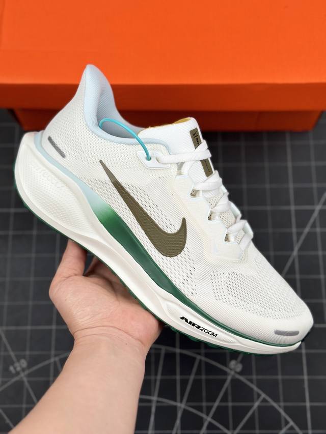 核心私 公司级全新耐克nike Air Zoom Pegasus 41 超级飞马涡轮增压马拉松休闲运动慢跑鞋 采用全新双层超轻透气网眼布材质#内里嵌入定型海绵#