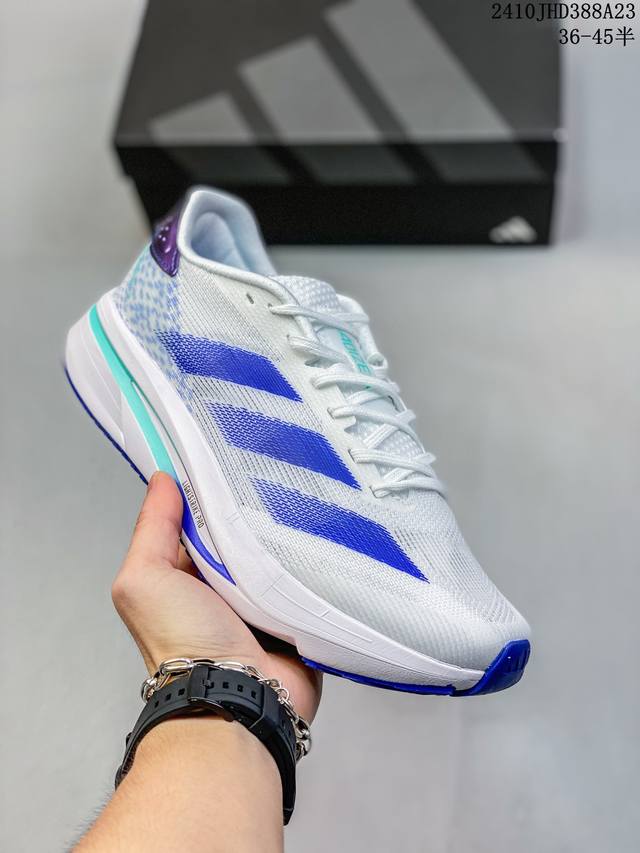 阿迪达斯 ADIZERO SL 训练备赛马拉松跑步运动鞋 闪充跑鞋 厚底增高老爹鞋，适合长短跑训练的跑步鞋。adidas ADIZERO SL是一款动感十足的训