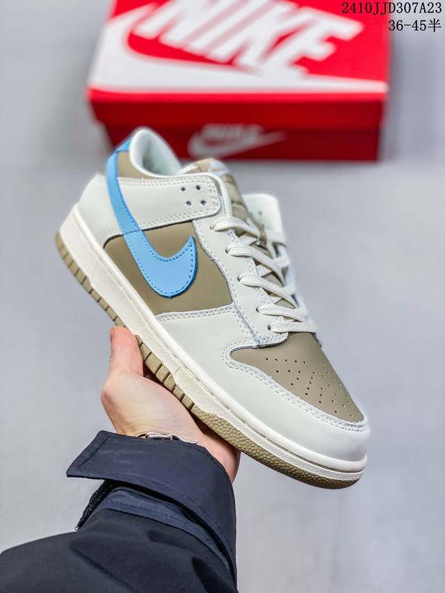 公司级带半码 耐克Nike SB Dunk Low 扣篮系列复古低帮休闲运动滑板板鞋。采用脚感柔软舒适ZoomAir气垫，有效吸收滑板等极限运动在落地时带来的冲