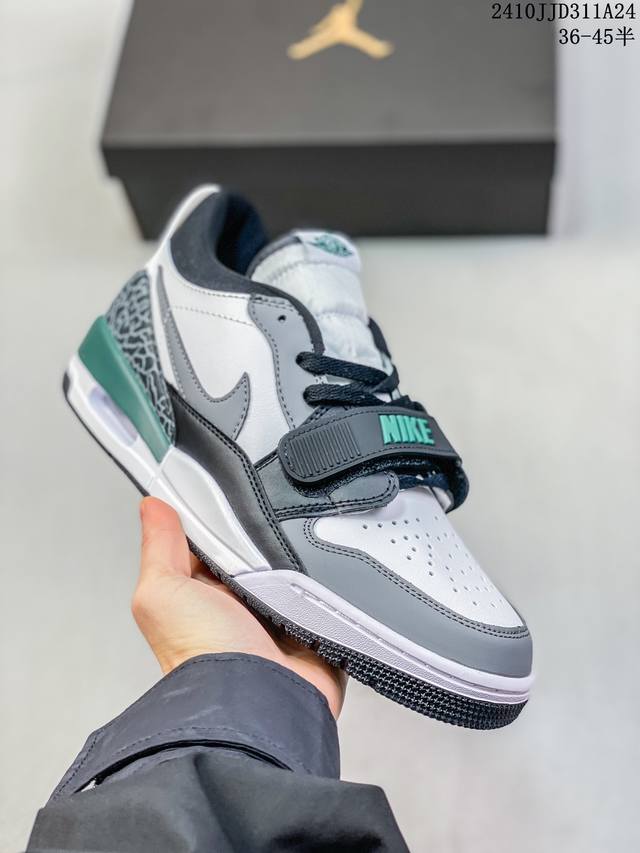 Air Jordan Legacy 312 Low 低帮 AJ312 乔丹312代 aj312 乔312 低帮 乔丹篮球鞋系列 有着交错结合的设计，它的名字就展