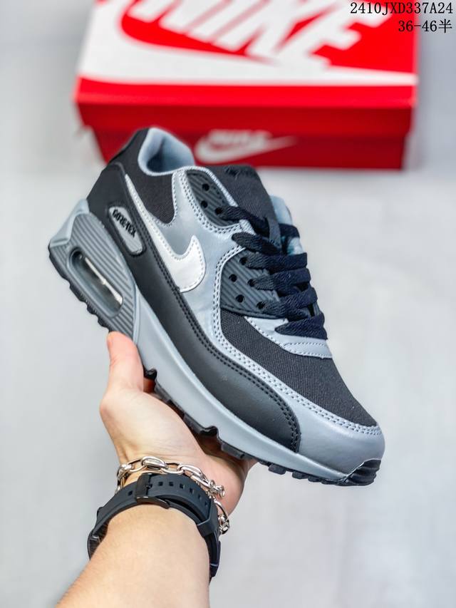 公司级Nike Air Max 90初代系列低帮复古气垫百搭休闲运动慢跑鞋 货号:HF3835- 尺码：36-46半 编码：10JXD337A24