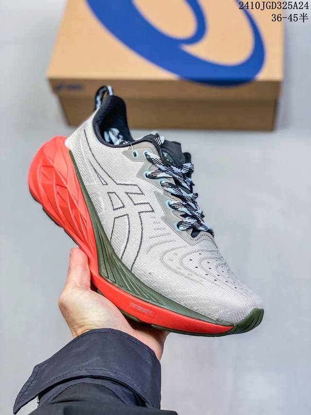 亚瑟士Asics Novablast 4 TR 简约舒适防滑耐磨 低帮 越野跑步鞋 尺码：36-45半 36-40半 编码：10JGD325A24