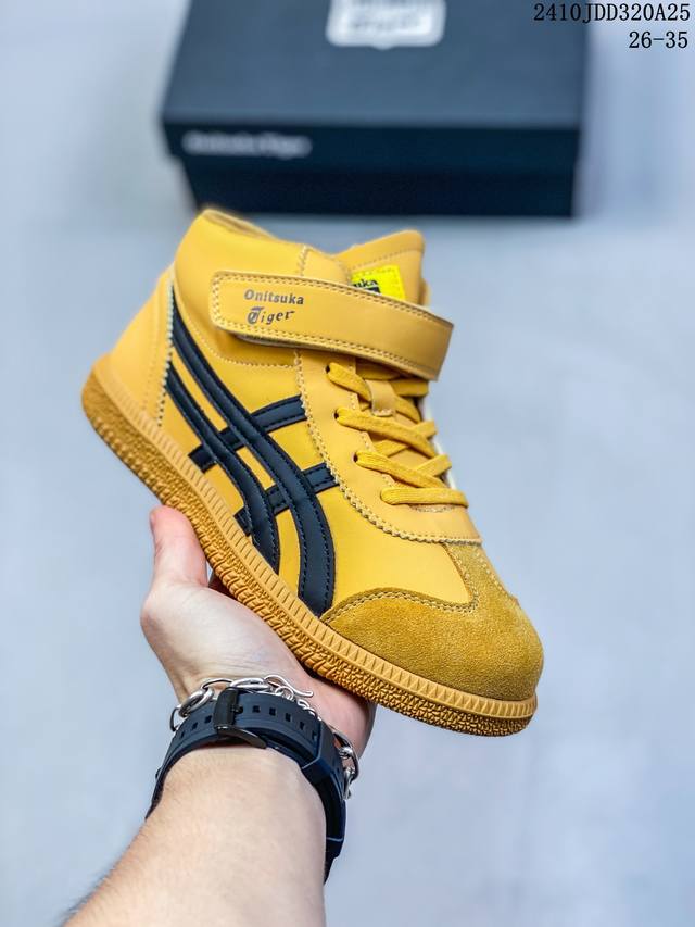 亚瑟士Onitsuka Tiger 鬼冢虎童鞋 双魔术贴款码懂得这个品牌的都不用解释，大人款一直受到欢迎和好评，童鞋魔术贴方便孩子穿着 MTJ367-ZLL 1