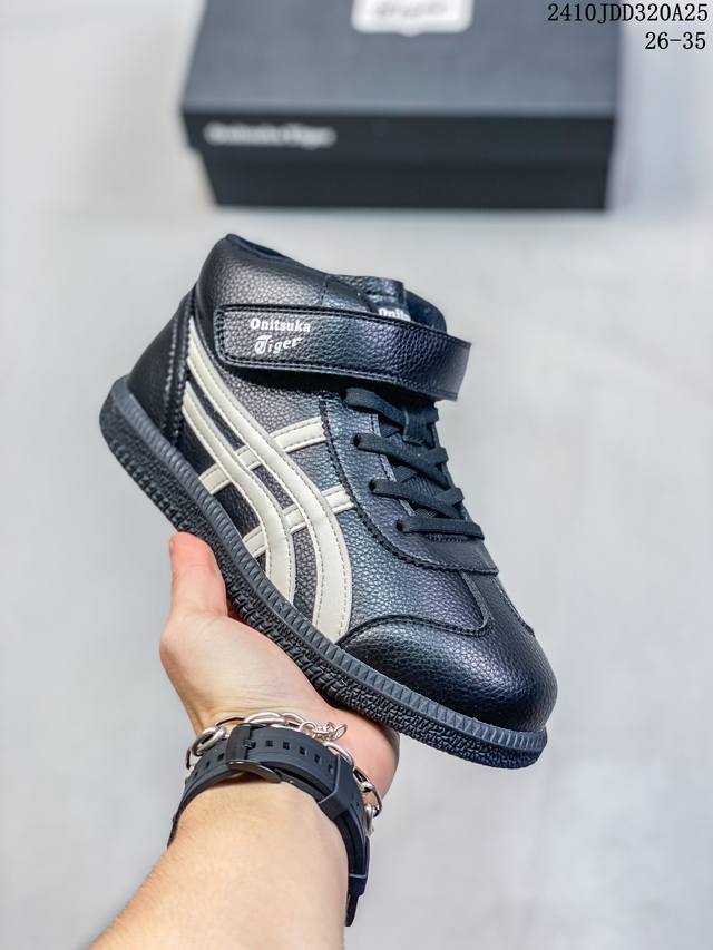 亚瑟士Onitsuka Tiger 鬼冢虎童鞋 双魔术贴款码懂得这个品牌的都不用解释，大人款一直受到欢迎和好评，童鞋魔术贴方便孩子穿着 MTJ367-ZLL 1