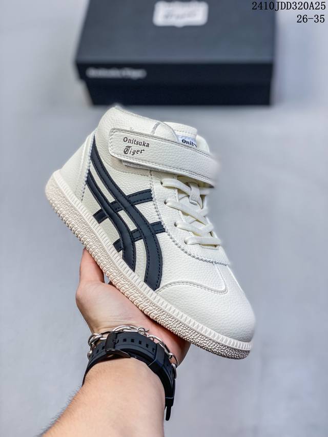 亚瑟士Onitsuka Tiger 鬼冢虎童鞋 双魔术贴款码懂得这个品牌的都不用解释，大人款一直受到欢迎和好评，童鞋魔术贴方便孩子穿着 MTJ367-ZLL 1