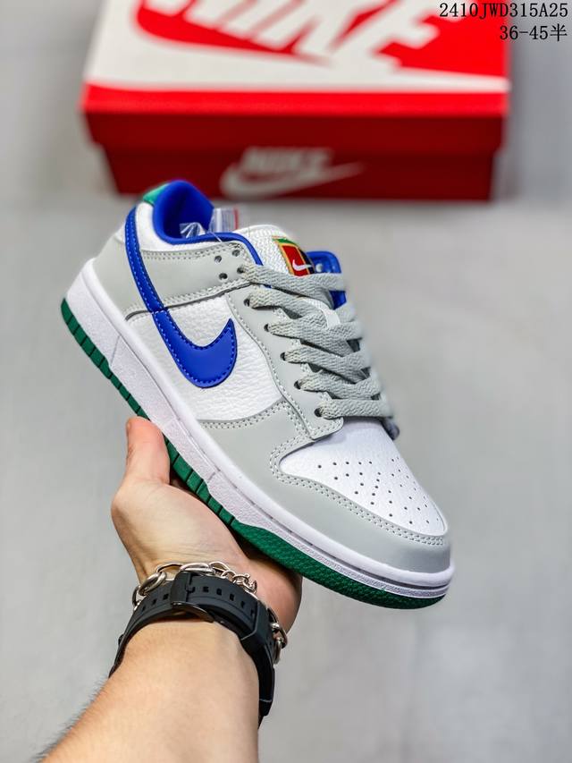 公司级带半码 耐克Nike SB Dunk Low 扣篮系列复古低帮休闲运动滑板板鞋。采用脚感柔软舒适ZoomAir气垫，有效吸收滑板等极限运动在落地时带来的冲