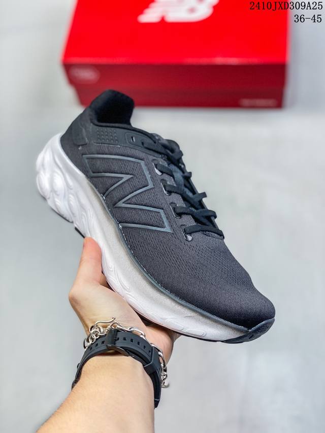 New Balance NB Fresh Foam 轻量跑鞋 Evoz v2舒适耐磨低帮跑步鞋 实拍首发 受到Fresh Foam1080t13舒适骑行的启发