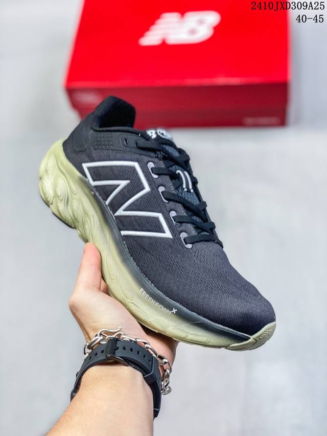 New Balance NB Fresh Foam 轻量跑鞋 Evoz v2舒适耐磨低帮跑步鞋 实拍首发 受到Fresh Foam1080t13舒适骑行的启发