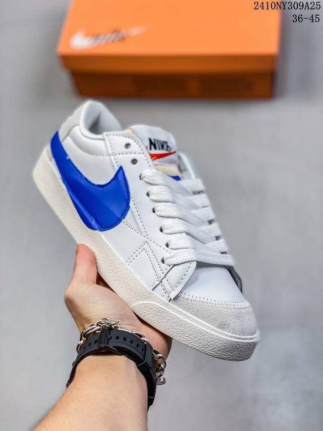 耐克Nike Blazer Mid 1977 Vintage Low经典开拓者低帮百搭休闲运动板鞋 DM7186 011 码数：36 36.5 37.5 38