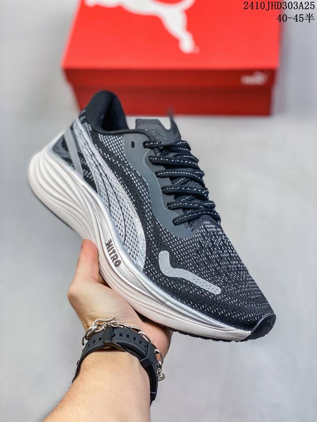 PUMA Velocity NITRO 3 轻巧舒适 网布减震防滑耐磨 低帮 训练跑步鞋 男款 40-45 10JHD303A25