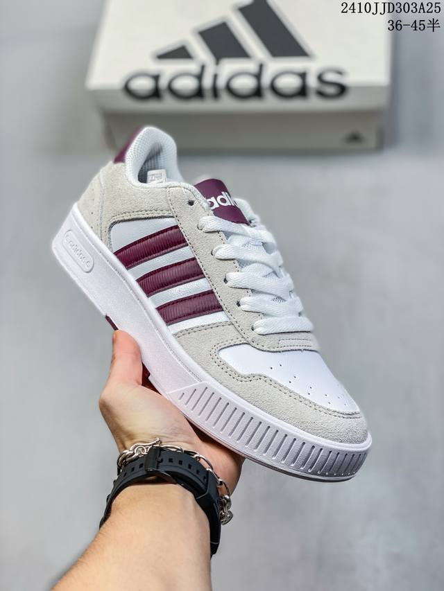 阿迪达斯Adidas Originals 学院系列 面包风经典复古低帮百搭休闲运动板鞋 货号:JR7890 尺码:如图 ID:10JJD303A25