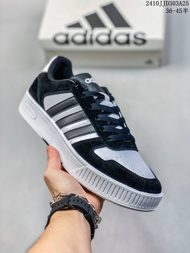 阿迪达斯Adidas Originals 学院系列 面包风经典复古低帮百搭休闲运动板鞋 货号:JR7890 尺码:如图 ID:10JJD303A25