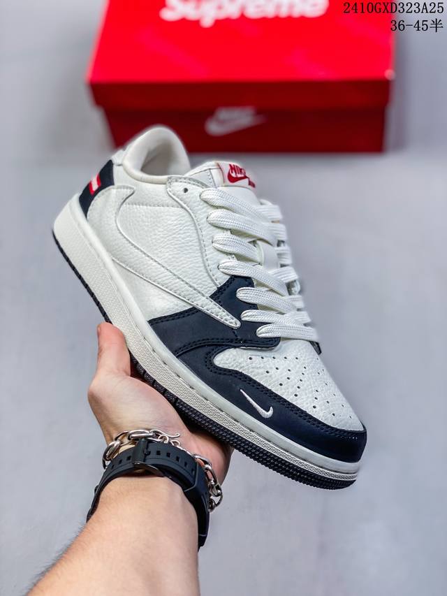 海外爆款限量发售！公司级 Travis Scott x Fragment Design x Jordan Air Jordan 1 Low OG SP LV联名