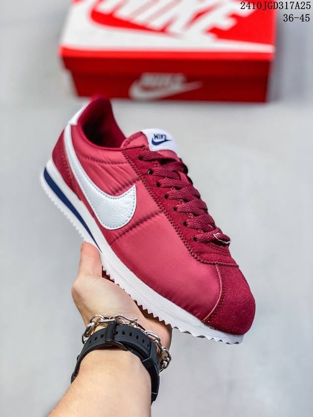 公司级Nike Classic Cortez 耐克经典轻便舒适男子阿甘鞋休闲跑步鞋运动鞋 纯粹而执着的精神 使得Cortez种在了一代人的心里 无论是否喜欢它复