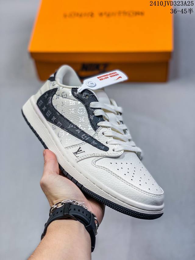 海外爆款限量发售！公司级 Travis Scott x Fragment Design x Jordan Air Jordan 1 Low OG SP “Sup