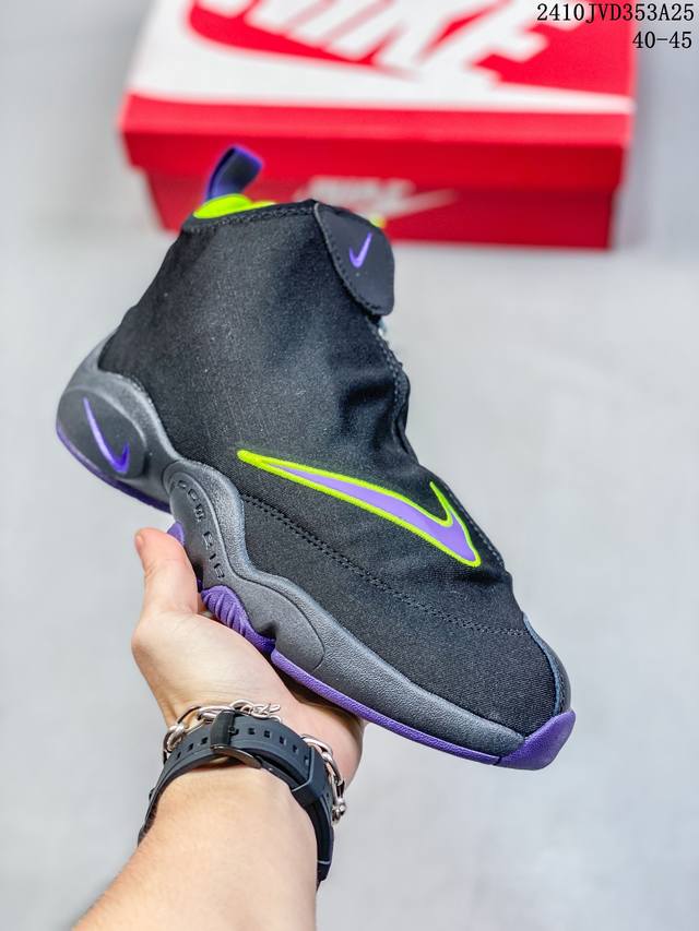 Nike耐克Zoom Flight 98 The Glove男鞋佩顿高帮耐磨篮球鞋运动鞋 尺码：40-45 编码：10JVD353A25