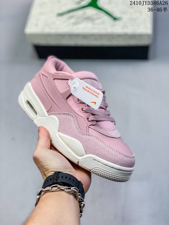 公司级Nike Air Jordan 4 RM 防滑 低帮 复古篮球鞋 货号:FQ7940-600 尺码:36 36.5 37.5 38 38.5 39 40