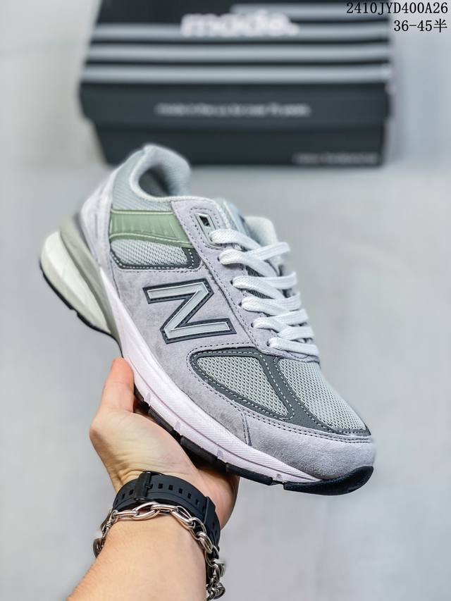 公司级新百伦 New Balance M990V5代系列 美产血统复古运动跑步鞋“自1982年问世的元祖级“老爹鞋”990系列 货号：M990GL5 Size：