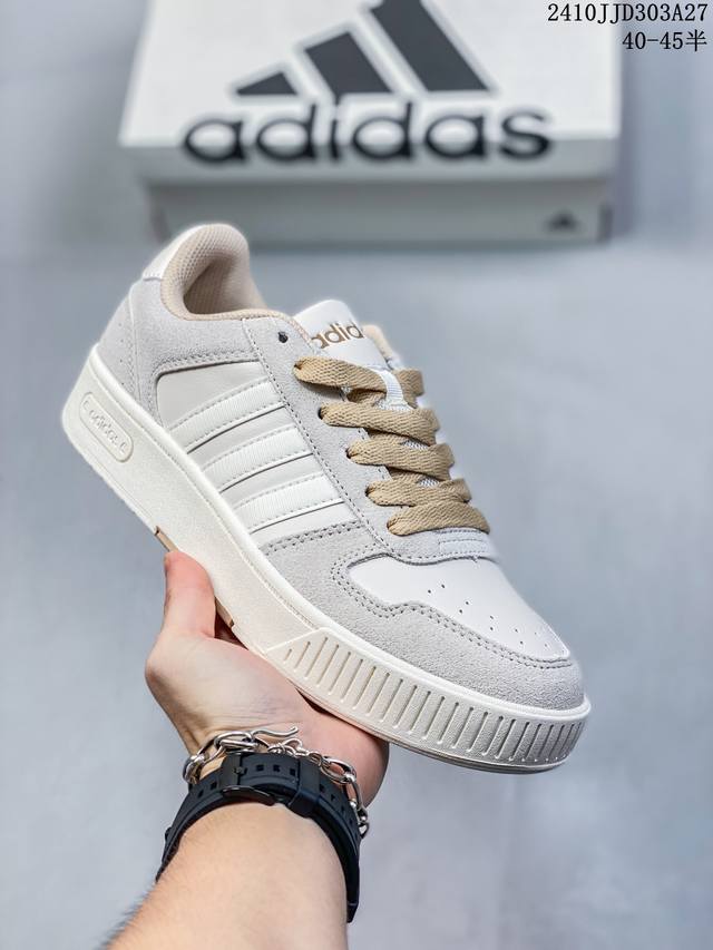 阿迪达斯Adidas Originals 学院系列 面包风经典复古低帮百搭休闲运动板鞋 货号:JR7890 尺码:如图 编码：10JJD303A27