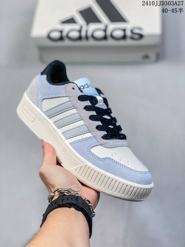 阿迪达斯Adidas Originals 学院系列 面包风经典复古低帮百搭休闲运动板鞋 货号:JR7890 尺码:如图 编码：10JJD303A27