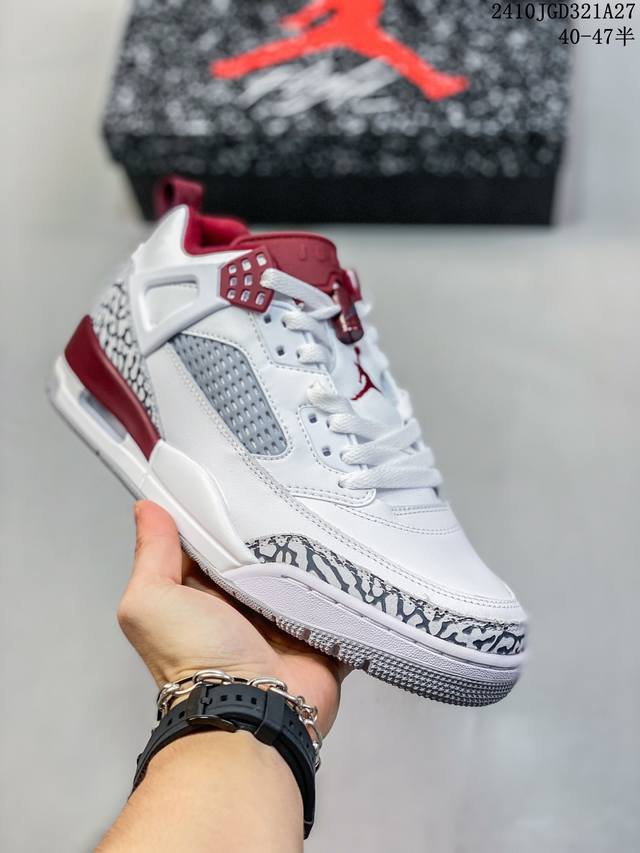 Jordan Spizike Low Bred AJ 乔丹合体元素 黑红配色 文化休闲板鞋 FQ1759-001 FQ1759-106整双鞋在 Air Jord