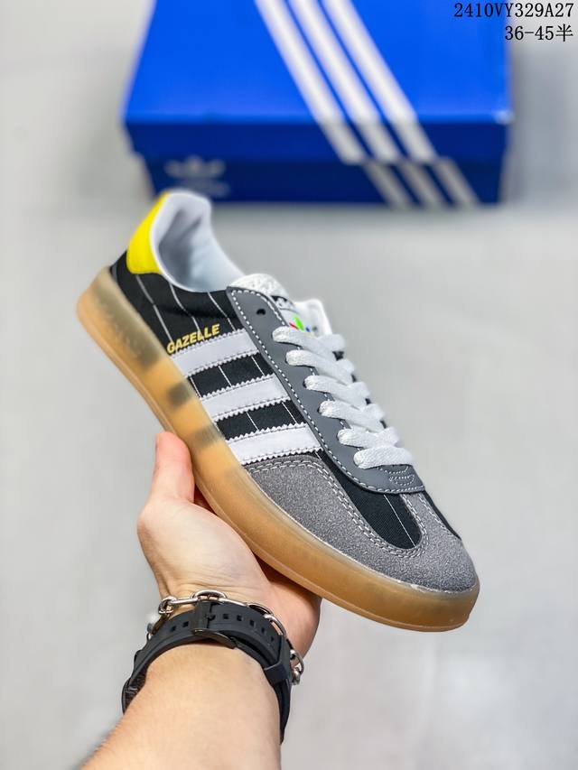 预热双十一 福利特价 adidas originals SAMBA OG W 舒适百搭 防滑耐磨 低帮 板鞋 男女同款 德训鞋 adidas Samba经典风尚