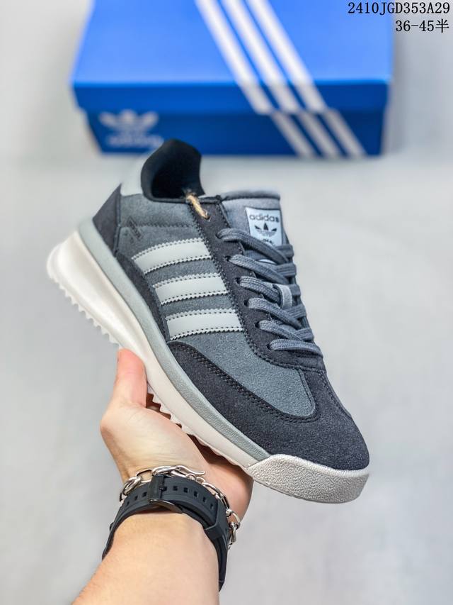 T头鞋 SL 72 RTN复古运动鞋男女adidas Originals阿迪达斯三叶草 尺码：36-45半 编码：10JGD353A29