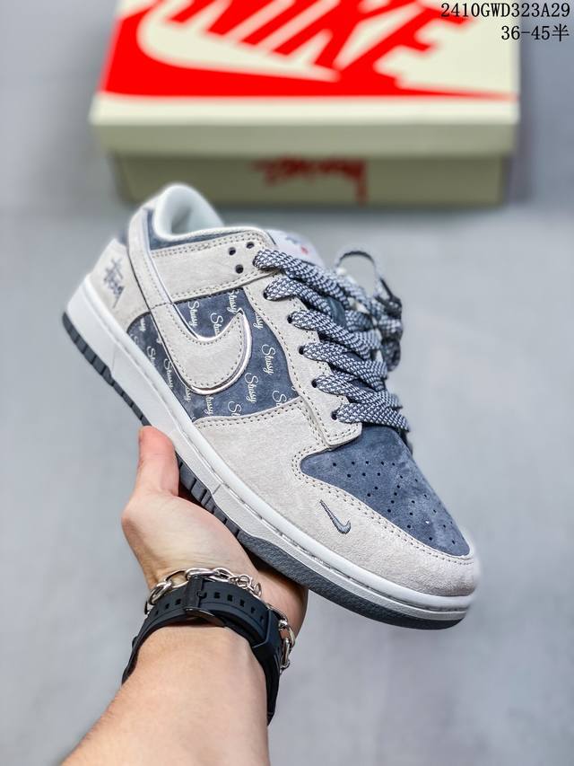 公司级带半码 耐克Nike SB Dunk Low 扣篮系列复古低帮休闲运动滑板板鞋。采用脚感柔软舒适ZoomAir气垫，有效吸收滑板等极限运动在落地时带来的冲