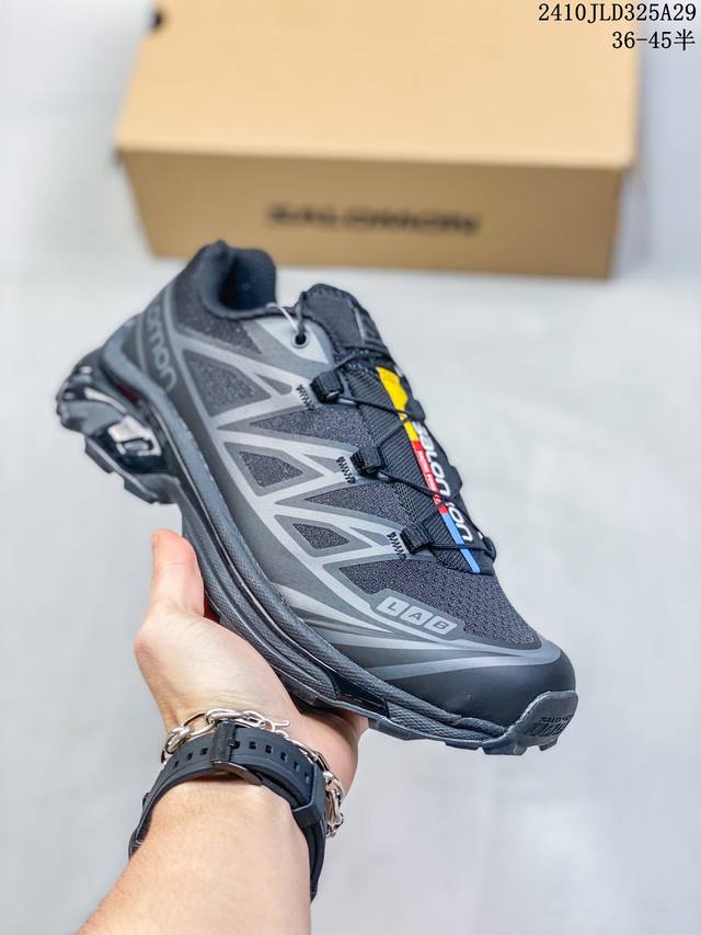 SALOMON萨洛蒙 XT-6 GORE-TEX 百搭舒适 低帮 户外功能鞋 K627A8E 尺码：36-45半 编码：10JLD325A29