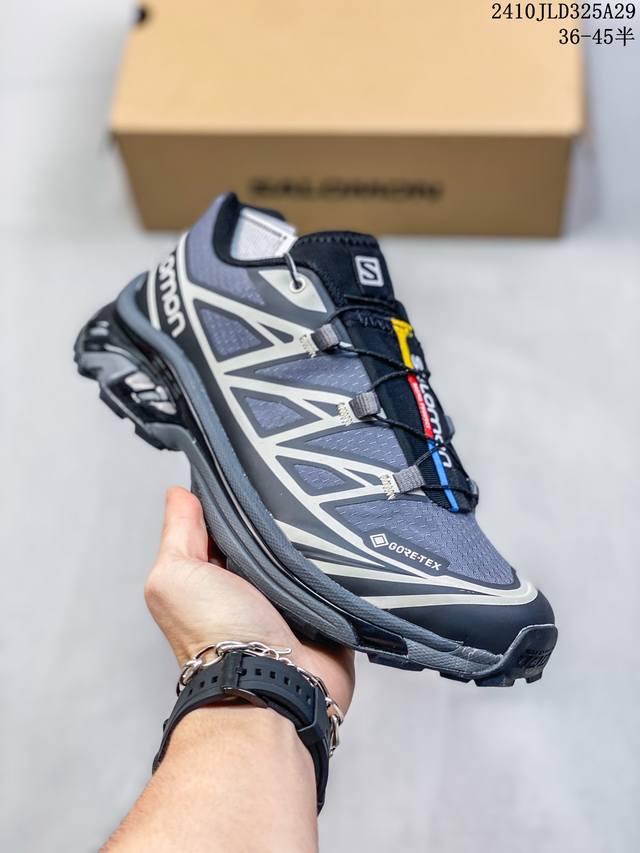 SALOMON萨洛蒙 XT-6 GORE-TEX 百搭舒适 低帮 户外功能鞋 K627A8E 尺码：36-45半 编码：10JLD325A29