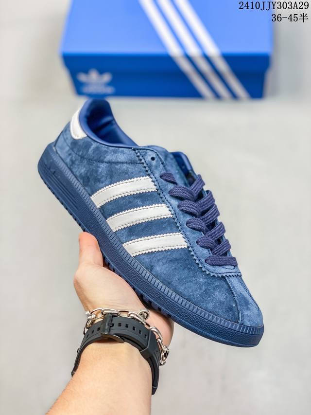 真标半码 Adidas阿迪达斯 HANDBALL SPEZIAL 复古运动休闲板鞋 Size：36-45半 10JJY303A29