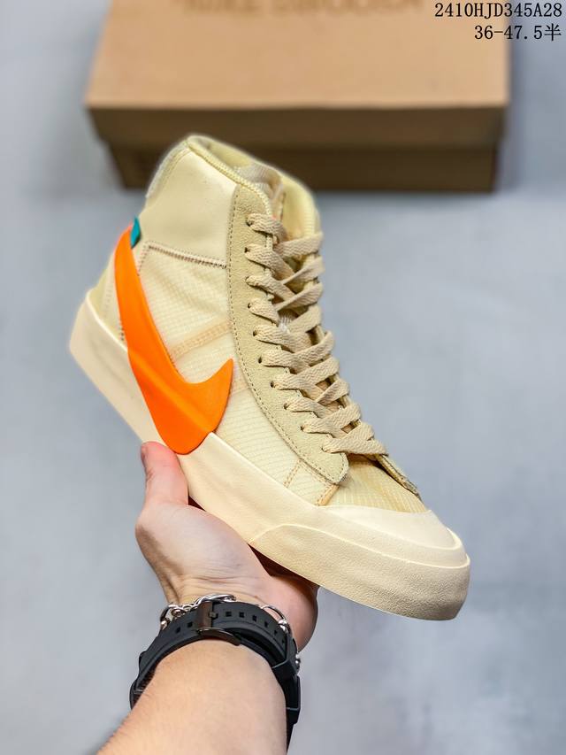 公司真标半码 Nike 耐克SB ZOOM BLAZER MID 高帮休闲板鞋 尺码：36-47.5半 编码：10HJD345A29