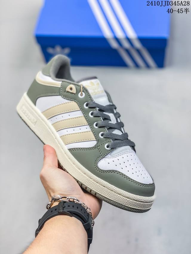 真标半码 ADIDAS阿迪达斯D-PAD CLASSIC 中性篮球运动板鞋 尺码：40-45 编码：10JJD345A29