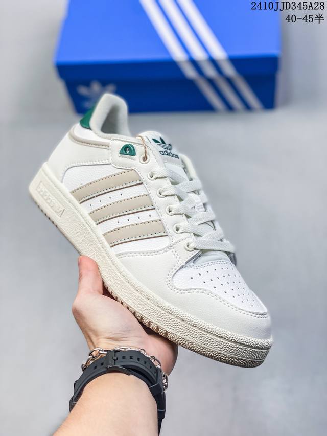 真标半码 ADIDAS阿迪达斯D-PAD CLASSIC 中性篮球运动板鞋 尺码：40-45 编码：10JJD345A29