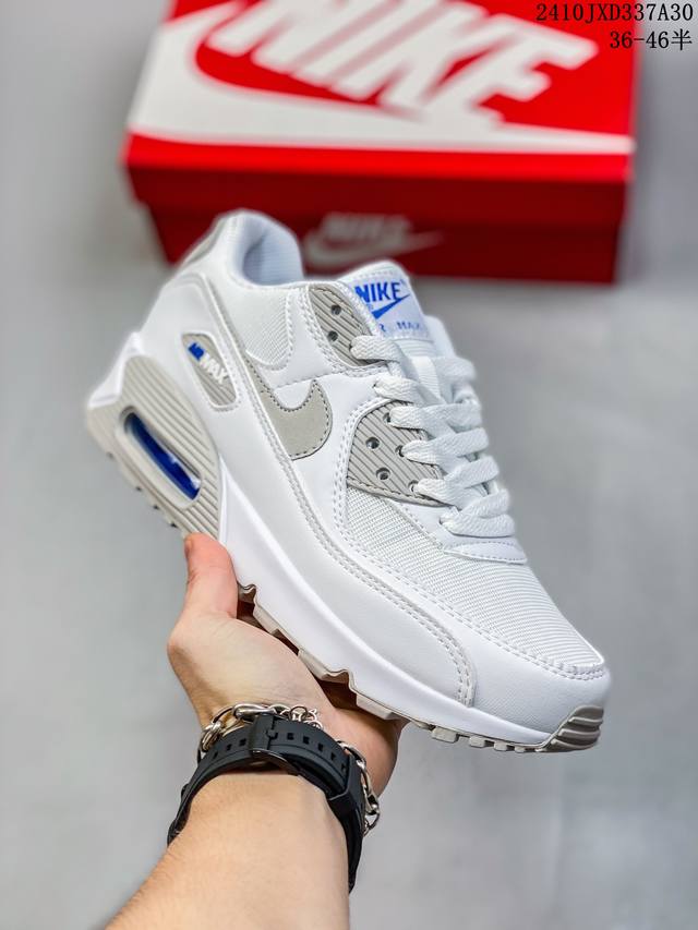 公司级Nike Air Max 90初代系列低帮复古气垫百搭休闲运动慢跑鞋 货号:HF3835- 10JXD337A30