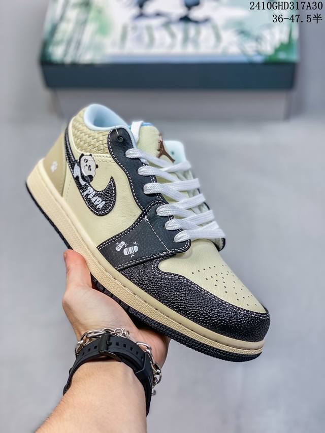 公司级 耐克 乔丹Air Jordan 1 Low AJ1 乔1 乔丹1代aj1 低帮复古文化休闲运动篮球鞋。从1985 年面世的元年款汲取设计灵感，采用简洁大