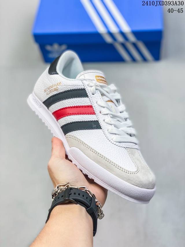 公司级阿迪达斯三叶草Adidas Originals Samba OG 桑巴舞系列绅士德训足球风百搭低帮休闲运动板鞋 尺码:40 40.5 41 42 42.5