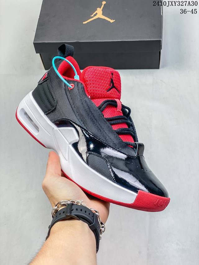 Jordan Max Aura 6减震耐磨 防滑 休闲 篮球鞋 尺码：36-45 编码：10JXY327A30