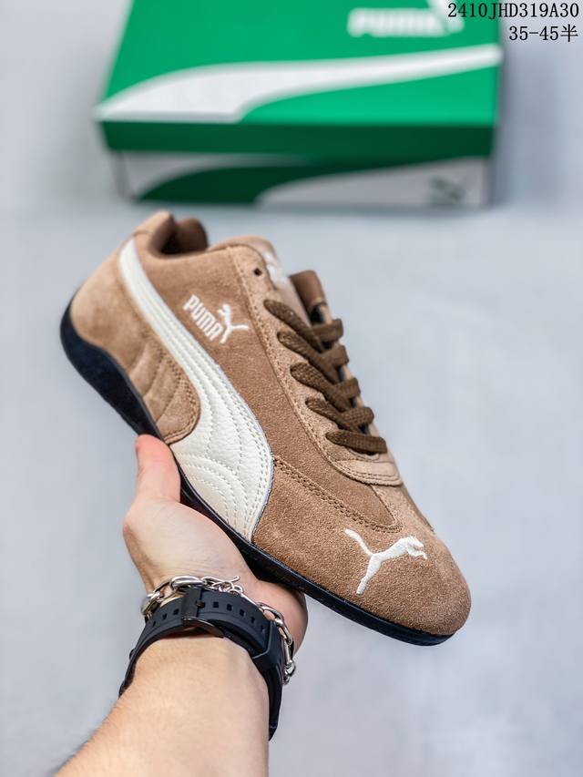 Puma Roma M Motorsport 彪马罗马阿莫尔系列低帮复古运动休闲赛车跑鞋 列 黑色 全球知名运动品牌PUMA宝马赛车系列，融合了宝马车队的标志性