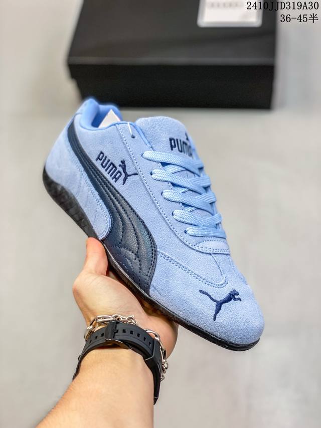 Puma Roma M Motorsport 彪马罗马阿莫尔系列低帮复古运动休闲赛车跑鞋 列 黑色 全球知名运动品牌PUMA宝马赛车系列，融合了宝马车队的标志性