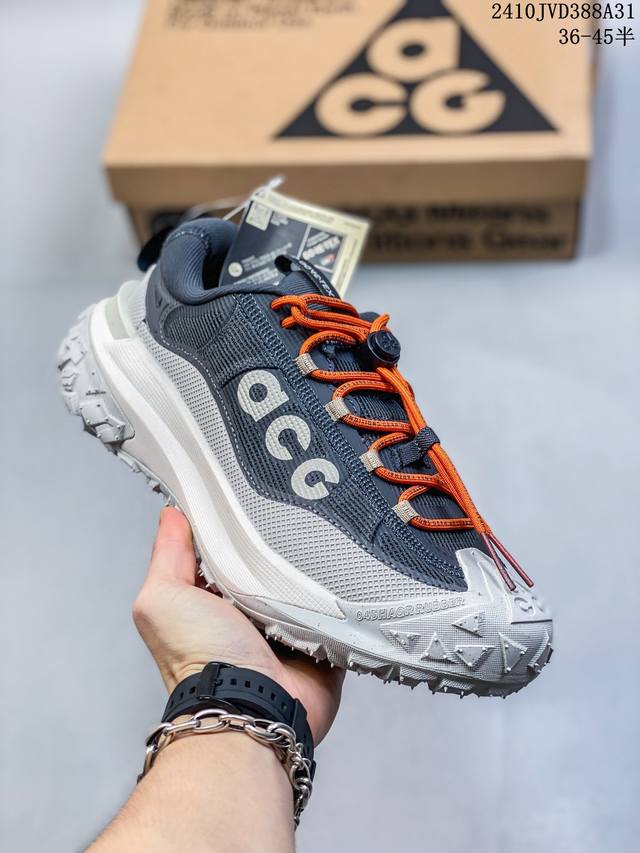 公司级NK ACG MOUNTAIN FLY 2 LOW 外户登山列系越跑低帮休闲动运徒步鞋 新全户外鞋款Mountain Fly 新全来袭 该款鞋沿袭前代高帮